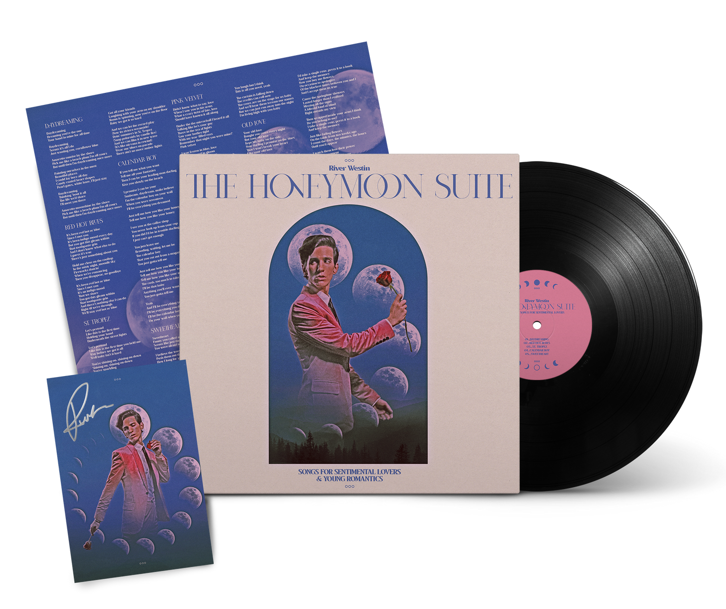 "The Honeymoon Suite" - Vinyl LP with Signed Postcard